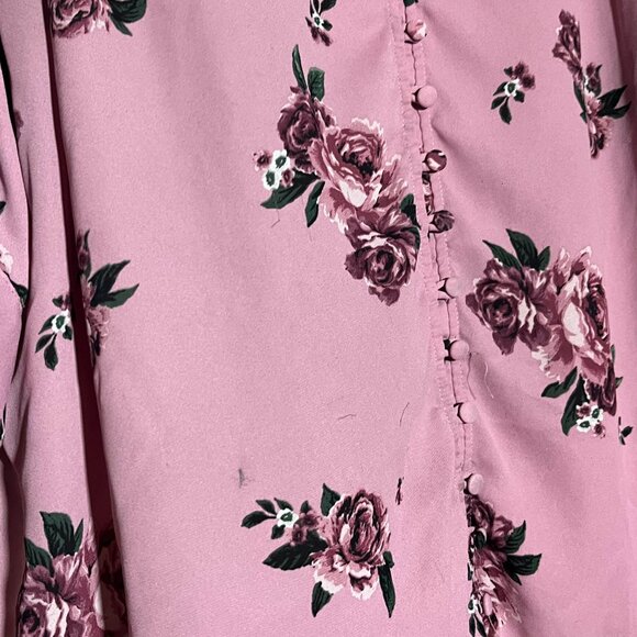 TORRID 3/4 SLEEVE BUTTON DOWN SIZE 4 - Picture 3 of 4